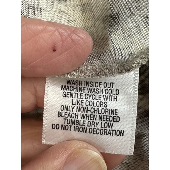 Style & Co Size XL Multicolor Print Women’s Cowl Neck Sleeveless Blouse - Picture 9 of 11